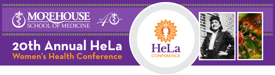 20th Annual HeLa Women's Health Conference Logo